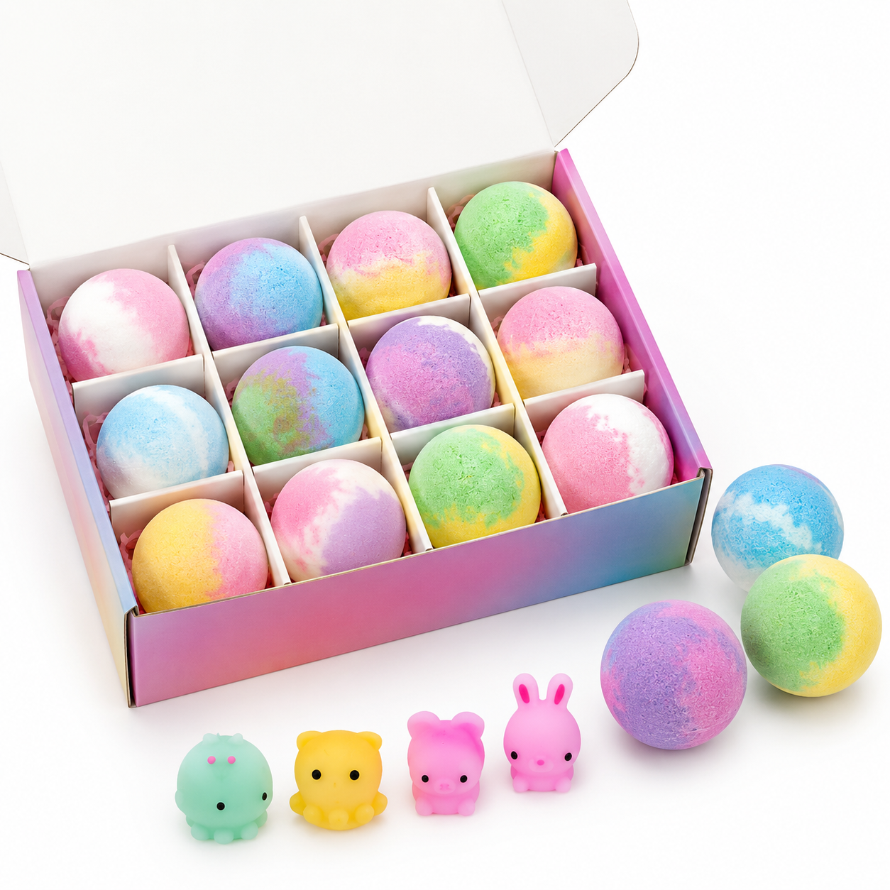 Bath Bombs for Kids with Toys