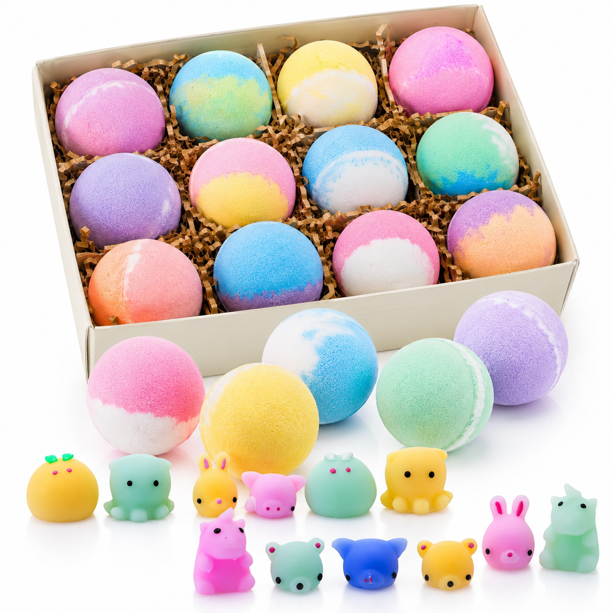Bath Bombs for Kids with Toys