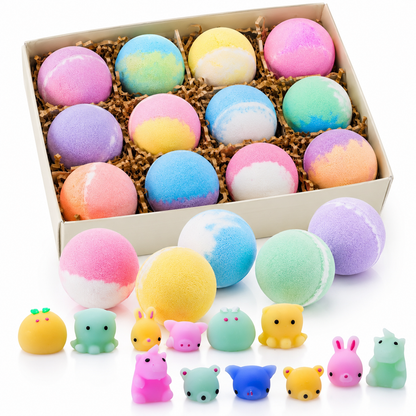 Bath Bombs for Kids with Toys
